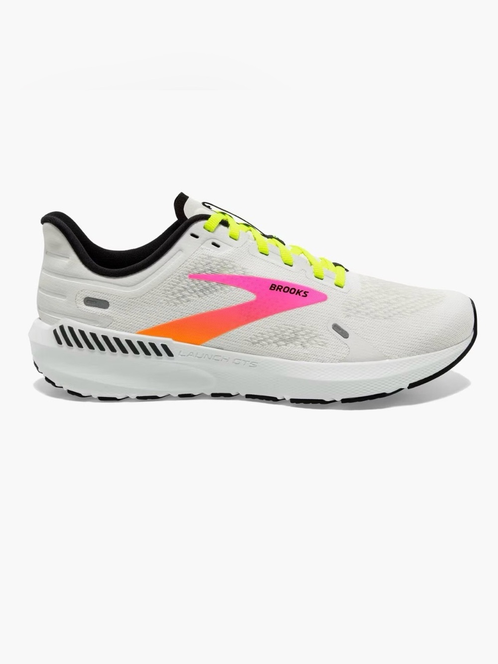 Brooks Launch 9 Running Shoe Neon Pink-Orange Sneakers Size 9